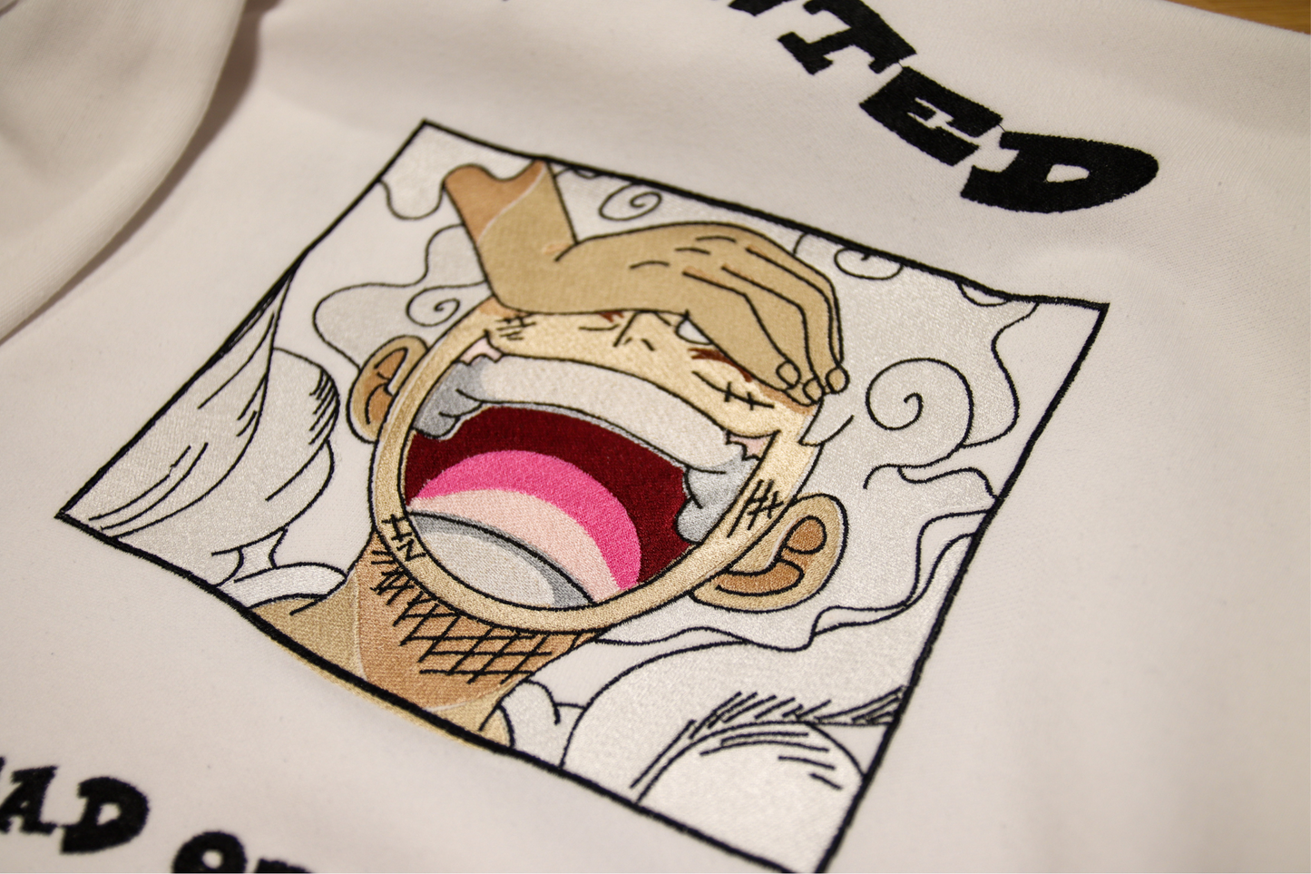 Sweat Brodé à capuche "Luffy Gear 5 - One Piece"