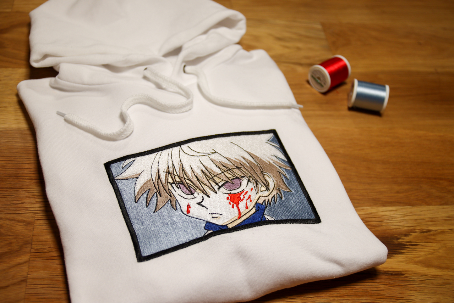 Sweat brodé à capuche "Kirua"