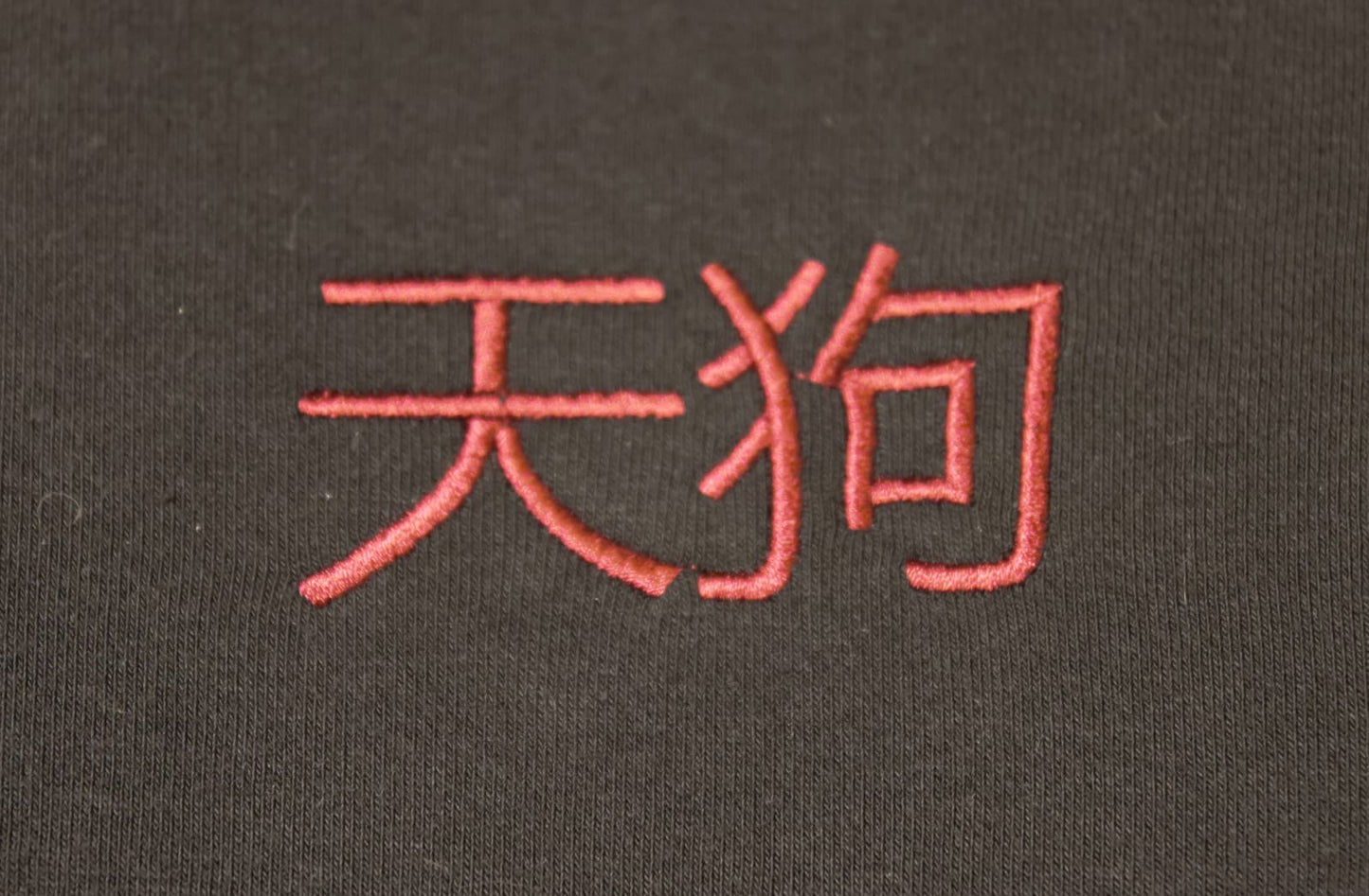 Sweat brodé sans capuche "Tengu"